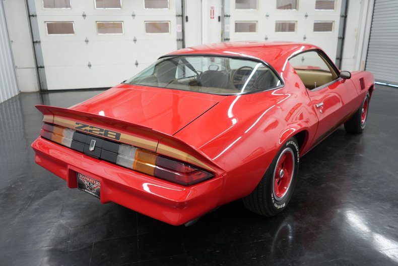 Chevrolet-Camaro-1979-Red-Tan-23