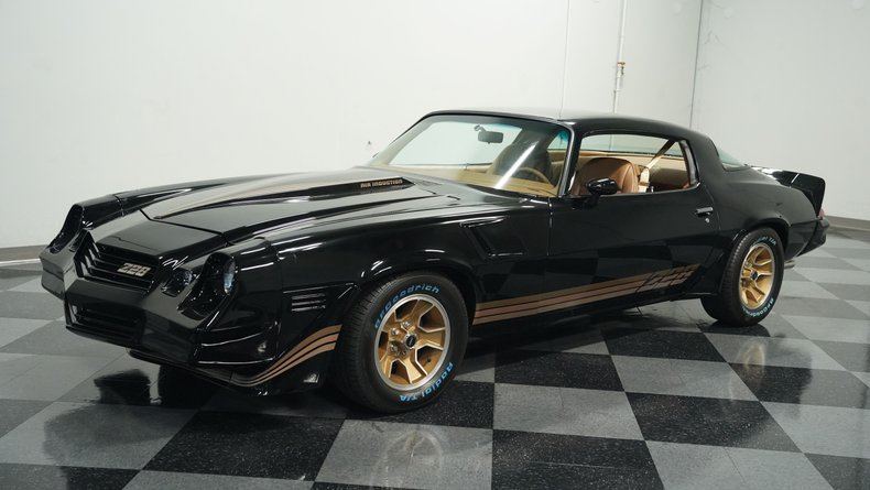 Chevrolet-Camaro-1980-Black-Tan-7
