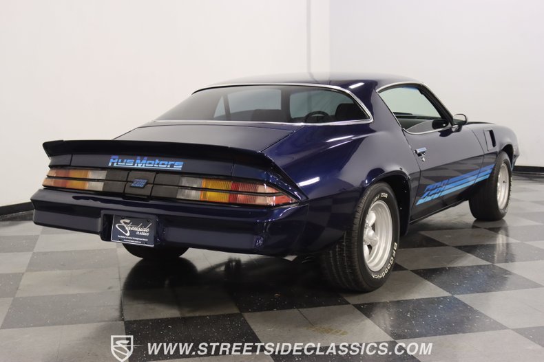 Chevrolet-Camaro-1980-Dark-Blue-Black-14