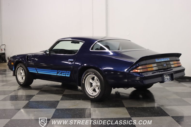 Chevrolet-Camaro-1980-Dark-Blue-Black-4