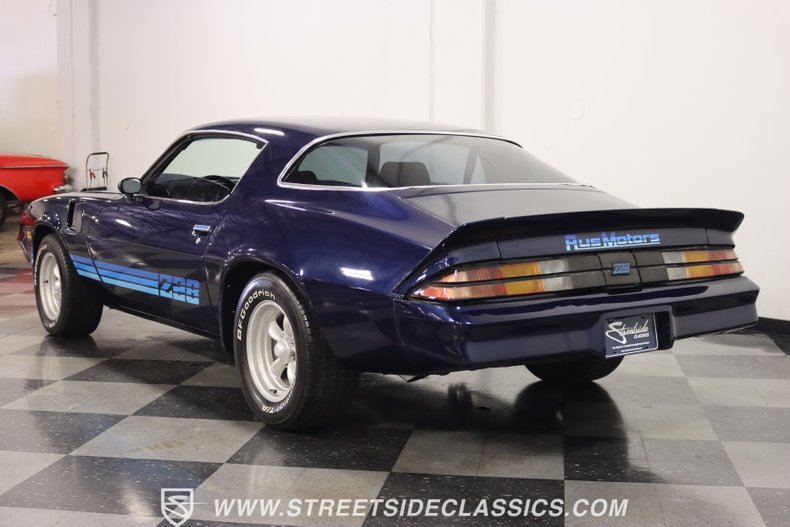 Chevrolet-Camaro-1980-Dark-Blue-Black-5