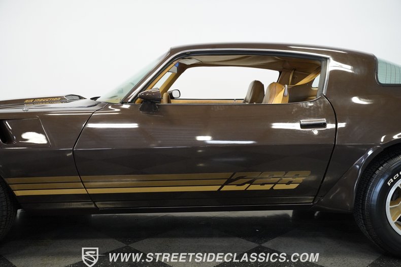Chevrolet-Camaro-1980-Dark-Brown-Tan-11