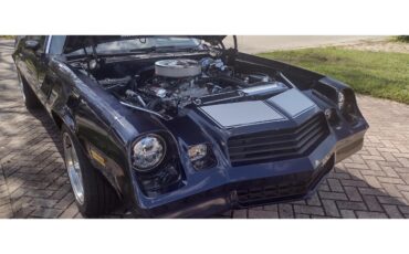 Chevrolet-Camaro-1980-dark-blue-white-black