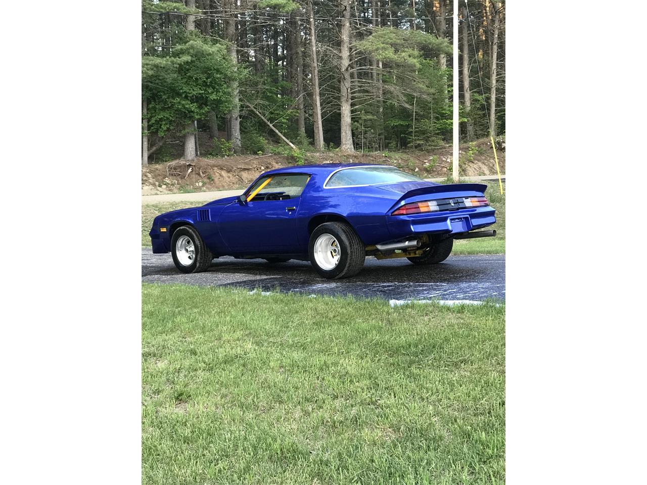 Chevrolet-Camaro-1981-Blue-Black-3