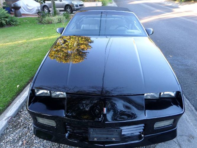 Chevrolet-Camaro-1989-Black-Gray-Cloth-14