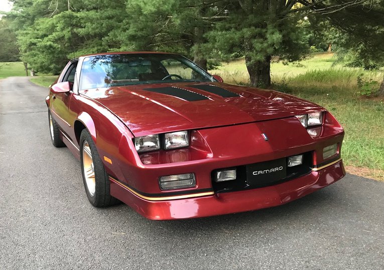 Chevrolet-Camaro-1989-Red-Red-1