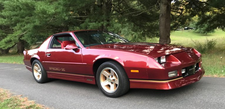 Chevrolet-Camaro-1989-Red-Red-17