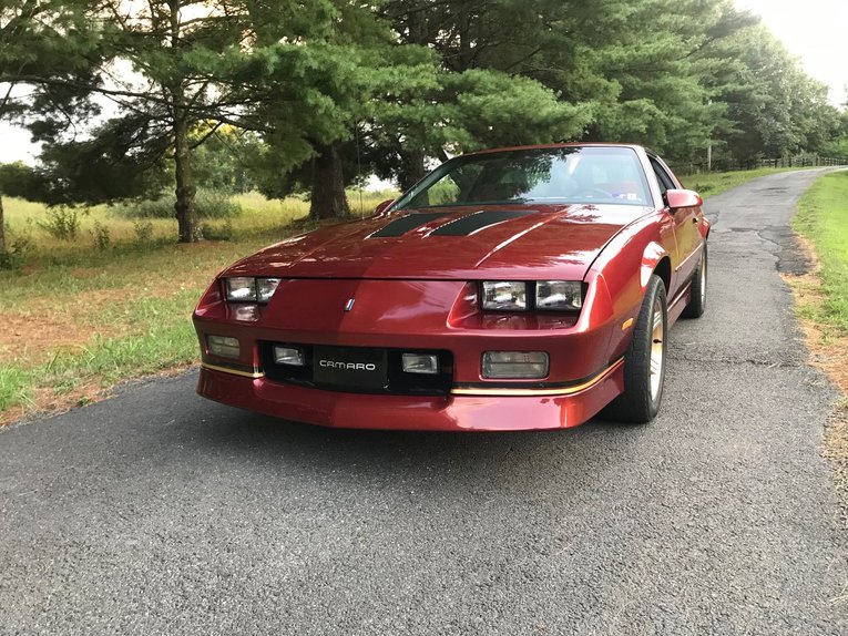 Chevrolet-Camaro-1989-Red-Red-2