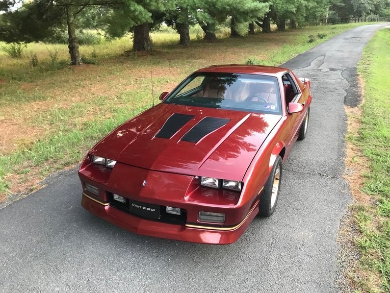Chevrolet-Camaro-1989-Red-Red-5