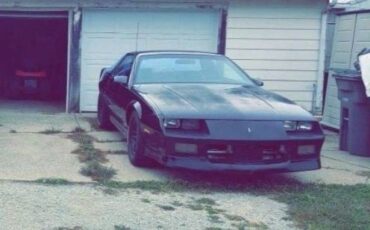 Chevrolet-Camaro-1990-Black-Gray