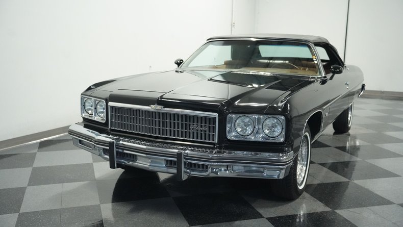 Chevrolet-Caprice-1975-Black-Dark-Saddle-19
