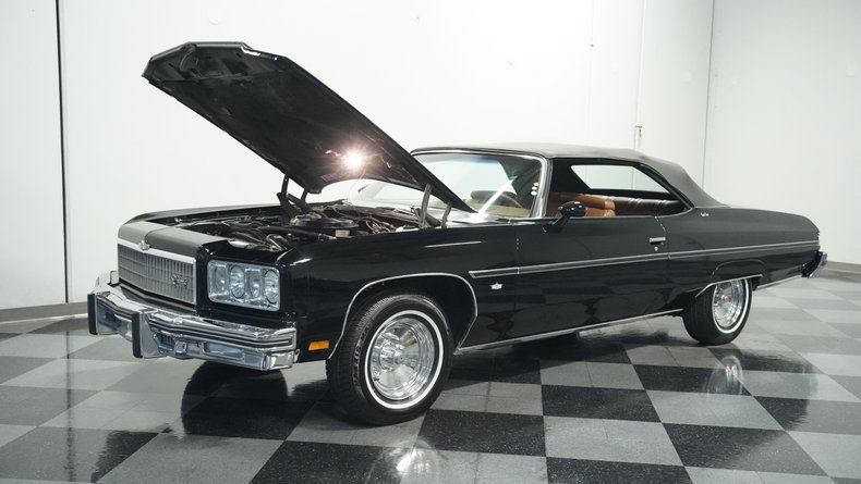 Chevrolet-Caprice-1975-Black-Dark-Saddle-31
