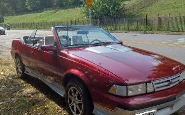Chevrolet-Cavalier-1989-Red
