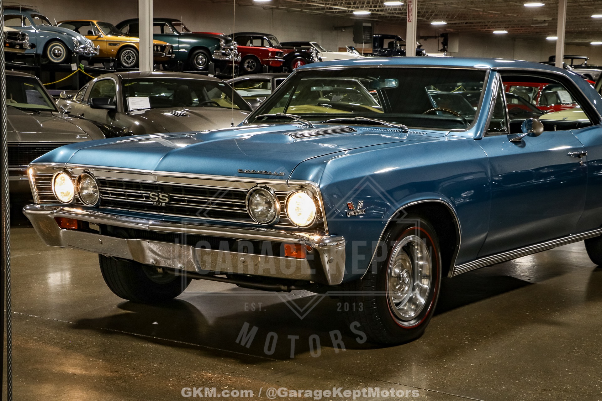 Chevrolet-Chevelle-1967-Blue-Black-38
