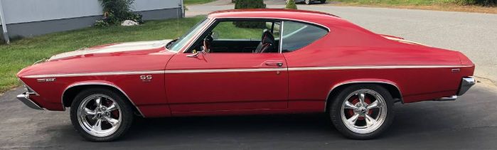 Chevrolet-Chevelle-1969-Red-White-Stripes-Black-1