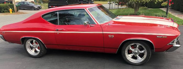 Chevrolet-Chevelle-1969-Red-White-Stripes-Black-12