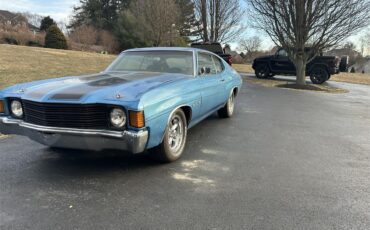 Chevrolet-Chevelle-malibu-1972-Blue-Black-1
