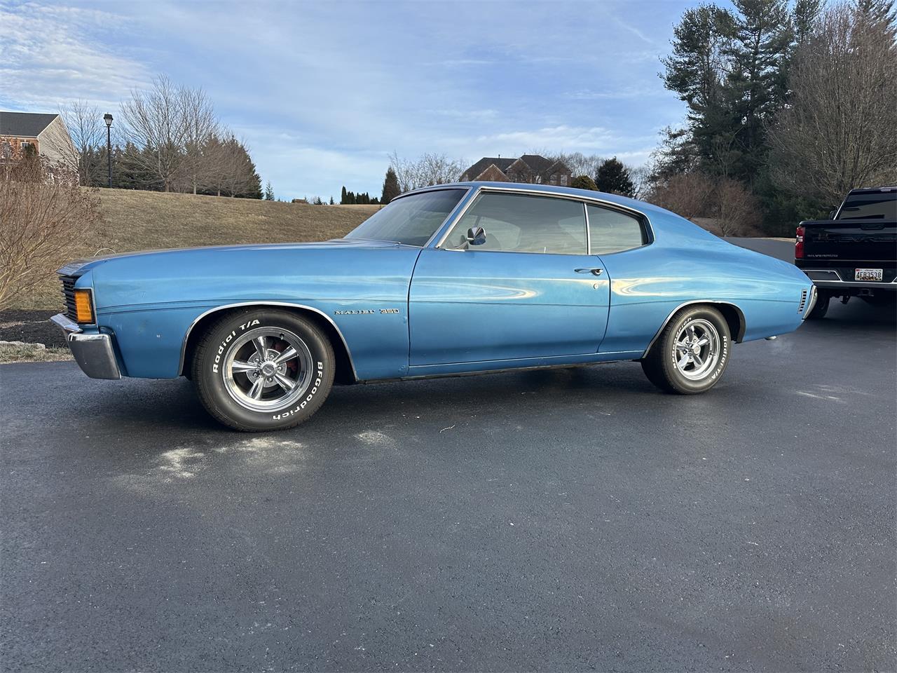 Chevrolet-Chevelle-malibu-1972-Blue-Black