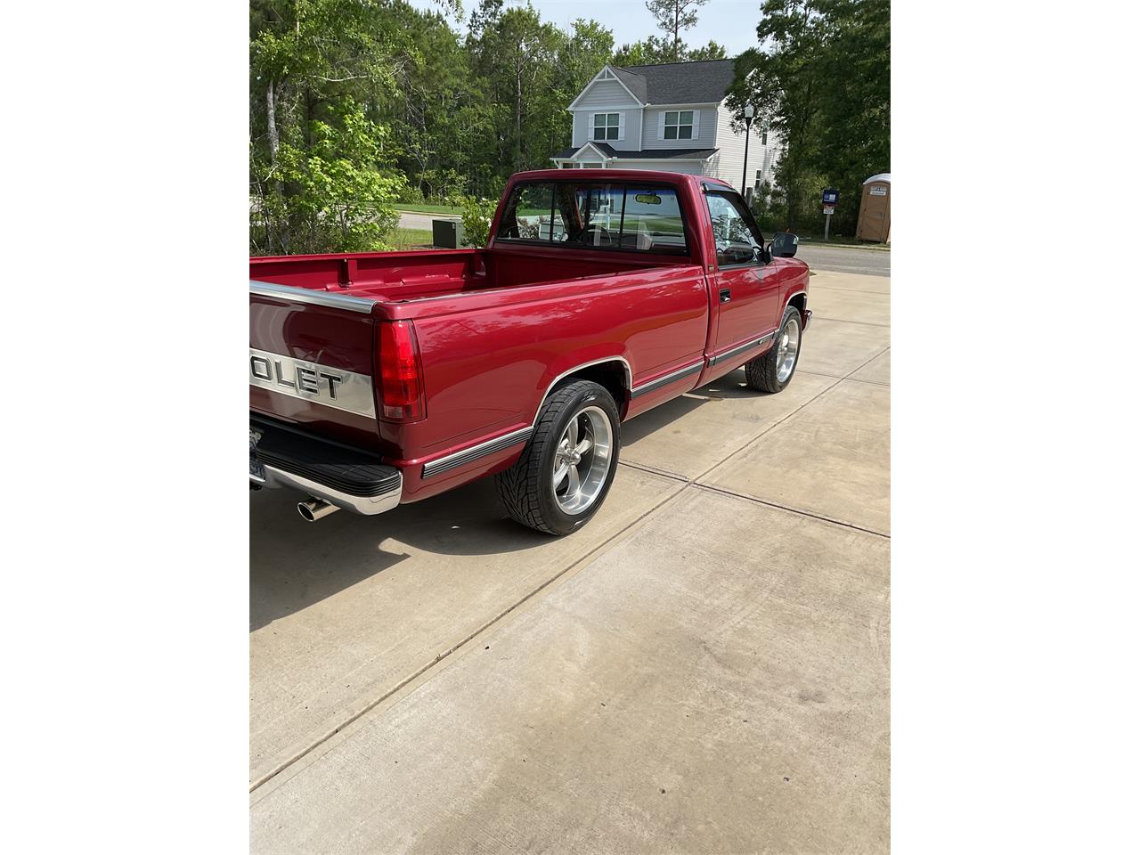 Chevrolet-Ck-1500-1991-Red-Red-1