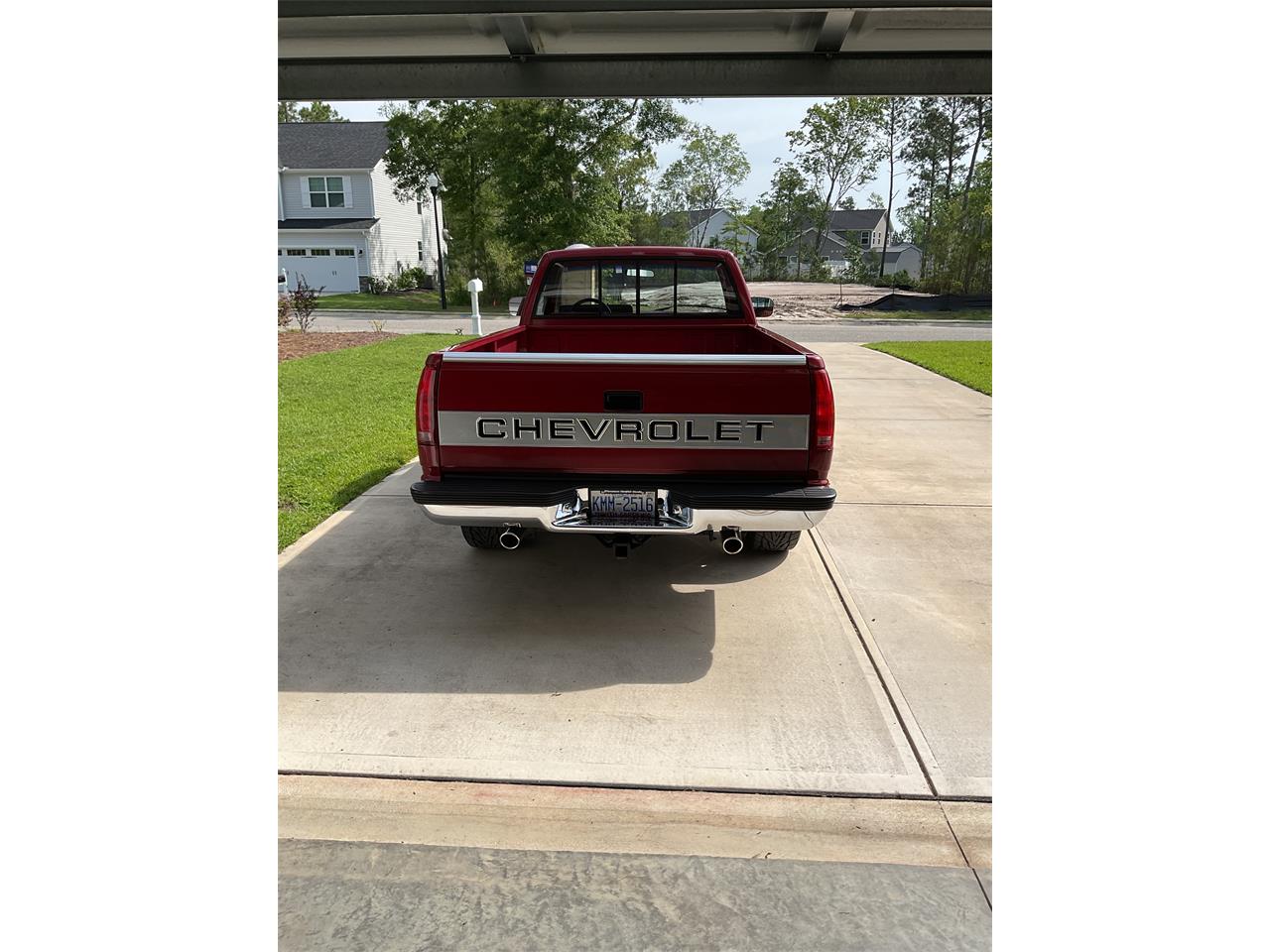 Chevrolet-Ck-1500-1991-Red-Red-2