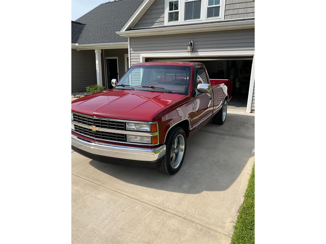 Chevrolet-Ck-1500-1991-Red-Red-3