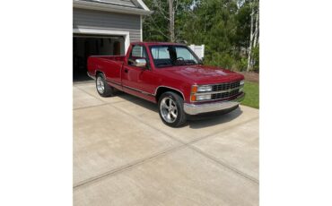 Chevrolet-Ck-1500-1991-Red-Red