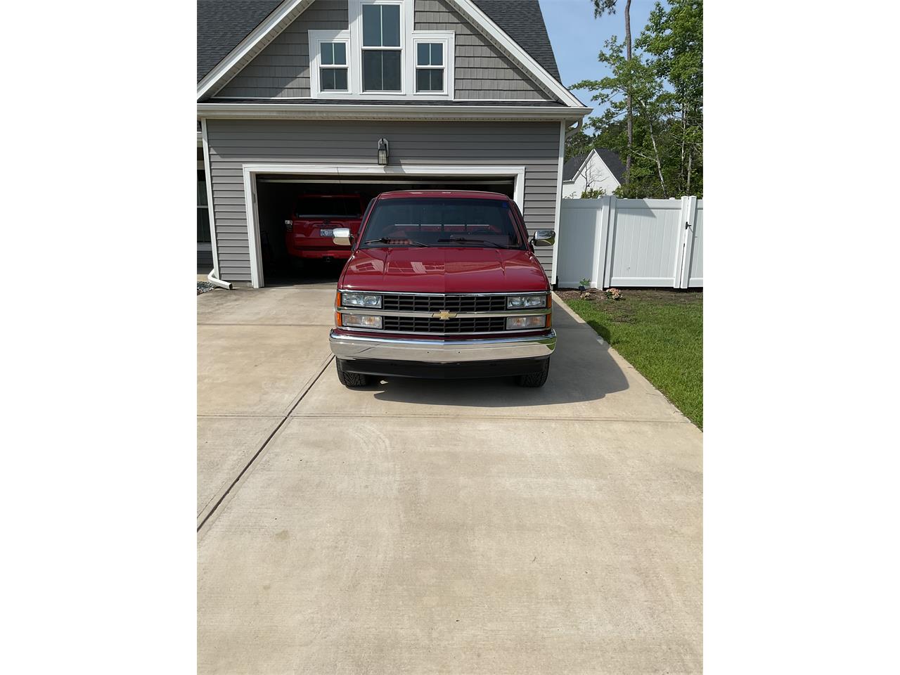 Chevrolet-Ck-1500-1991-Red-Red-4