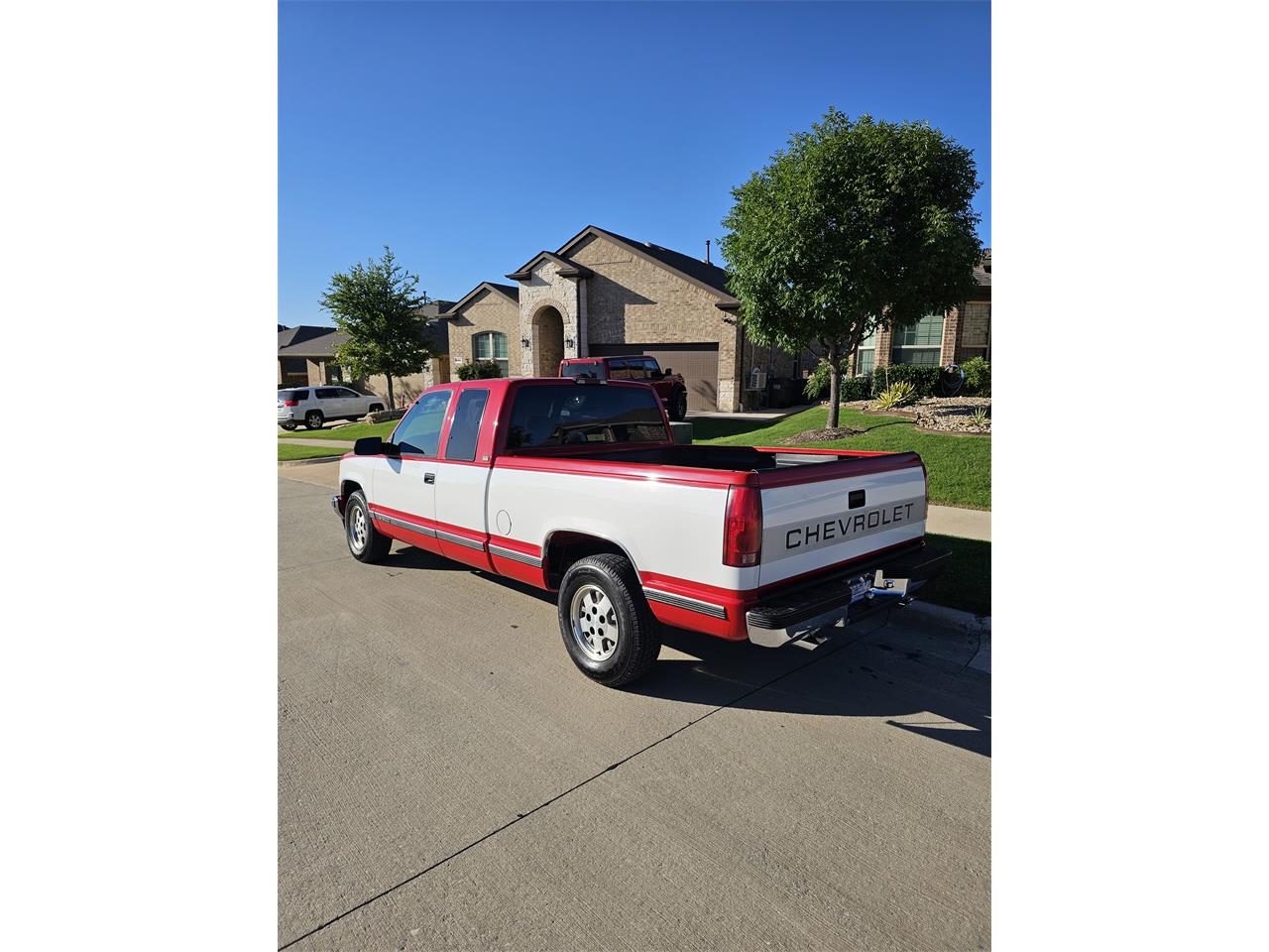 Chevrolet-Ck-1500-1995-Red-white-two-tone-Red-15