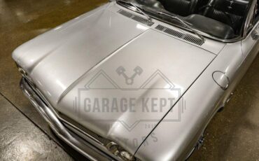Chevrolet-Corvair-1963-Silver-Black-39