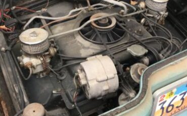 Chevrolet-Corvair-1966-Teal-Teal-1