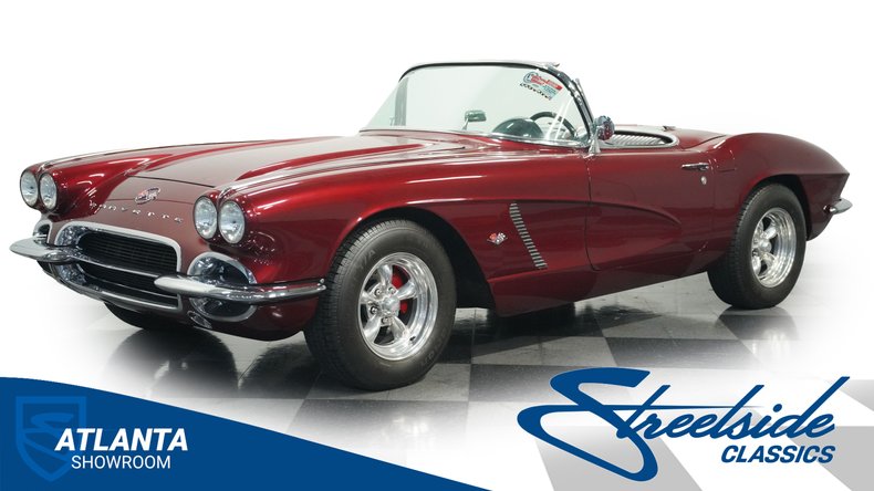 Chevrolet-Corvette-1962-Burgundy-Black-25