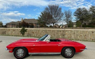 Chevrolet-Corvette-1963-red