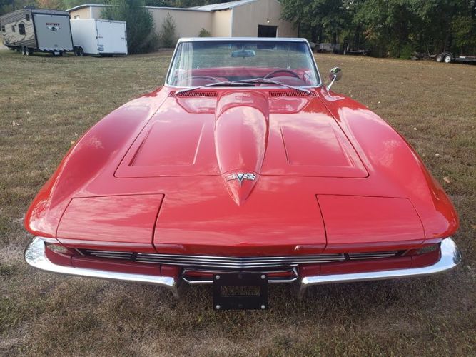 Chevrolet-Corvette-1964-Red-Red-12