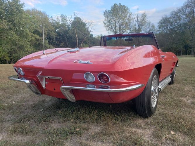 Chevrolet-Corvette-1964-Red-Red-15