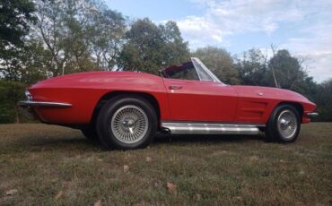 Chevrolet-Corvette-1964-Red-Red-18