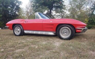 Chevrolet-Corvette-1964-Red-Red-19