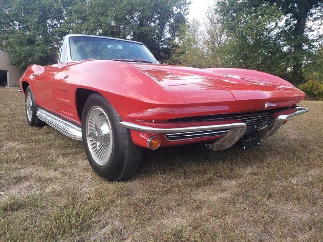 Chevrolet-Corvette-1964-Red-Red-20