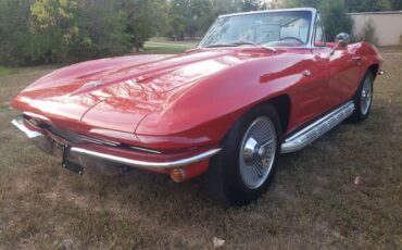 Chevrolet-Corvette-1964-Red-Red-27