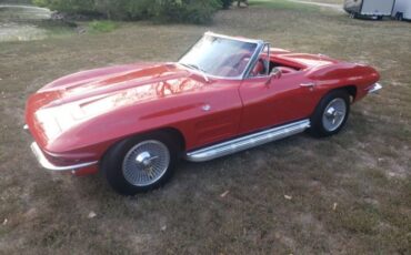 Chevrolet-Corvette-1964-Red-Red-28