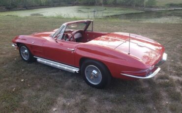 Chevrolet-Corvette-1964-Red-Red-30