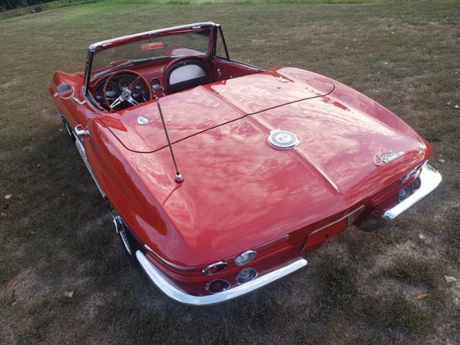Chevrolet-Corvette-1964-Red-Red-33