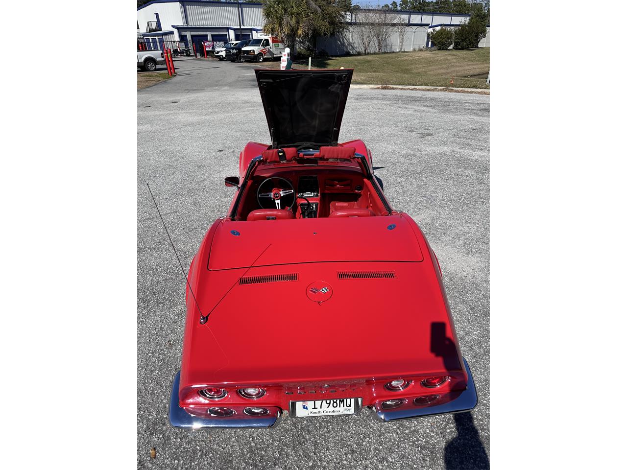 Chevrolet-Corvette-1972-Red-Red-2