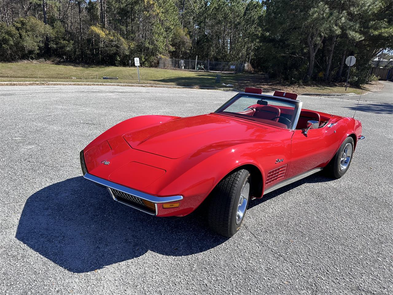 Chevrolet-Corvette-1972-Red-Red-20