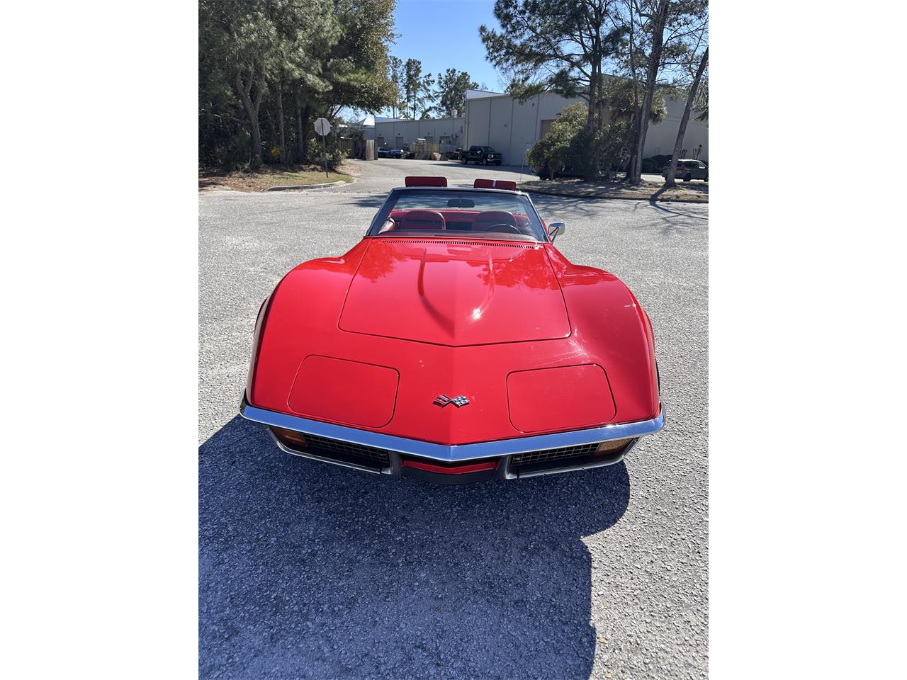 Chevrolet-Corvette-1972-Red-Red-9