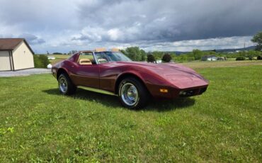 Chevrolet-Corvette-1973-Burgundy-Saddle-17