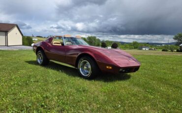 Chevrolet-Corvette-1973-Burgundy-Saddle-32