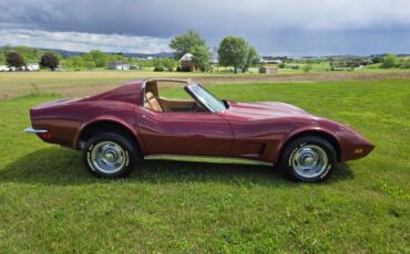 Chevrolet-Corvette-1973-Burgundy-Saddle-6