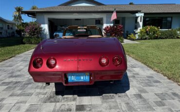 Chevrolet-Corvette-1974-Dark-Red-Tan-2