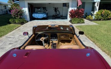 Chevrolet-Corvette-1974-Dark-Red-Tan-4