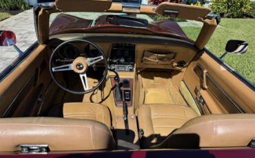 Chevrolet-Corvette-1974-Dark-Red-Tan-5